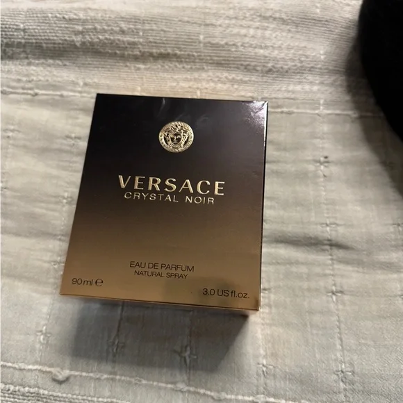 Versace Crystal Noir Eau de Parfum in Black and Gold - Picture 1 of 3
